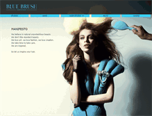 Tablet Screenshot of bluebrushhairstudio.com